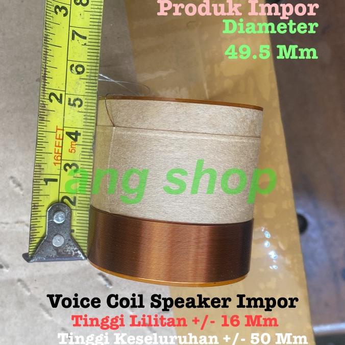 READY NEW Spool Spul Speaker 15 Inch 49.5 Mm 49.5Mm ACR 15600 Pro 15200 15400 |TERLARIS