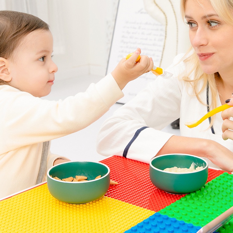 Sendok Makan Bayi Silikon/Sendok Bayi Silikon/Sendok Makan Bayi Lentur/Sendok silikon kartun L258