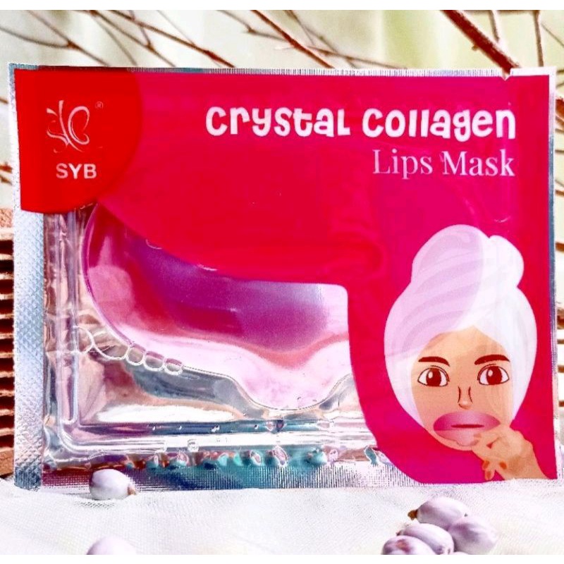 SYB CRYSTAL COLLAGEN LIP MASK MASKER BIBIR