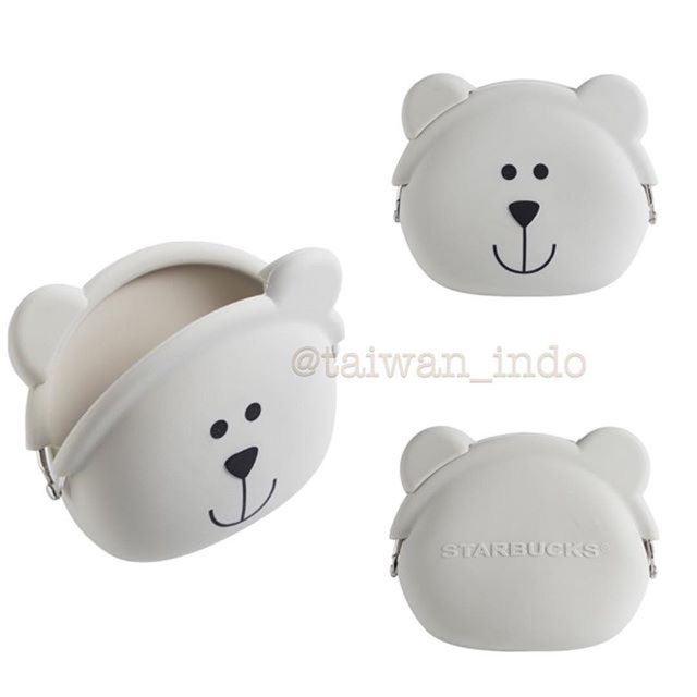 Starbucks Rubber Bearista Coin Purse