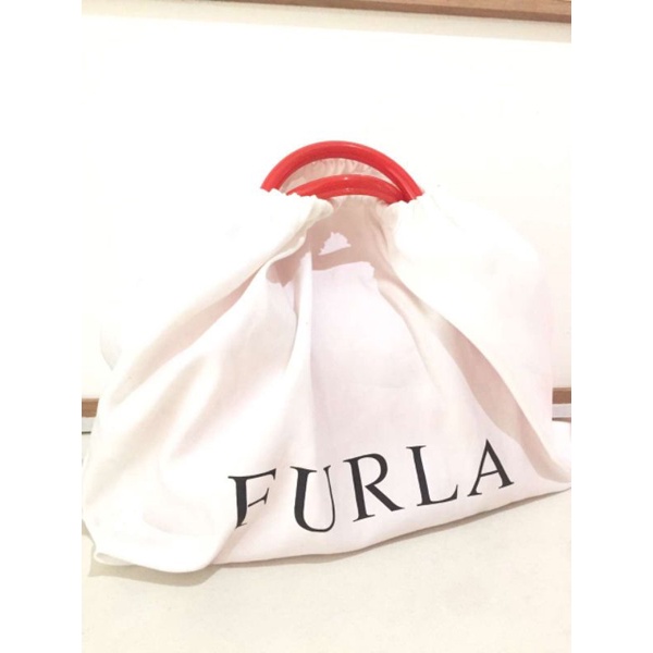 Tas furla Candy bag (orange neon)