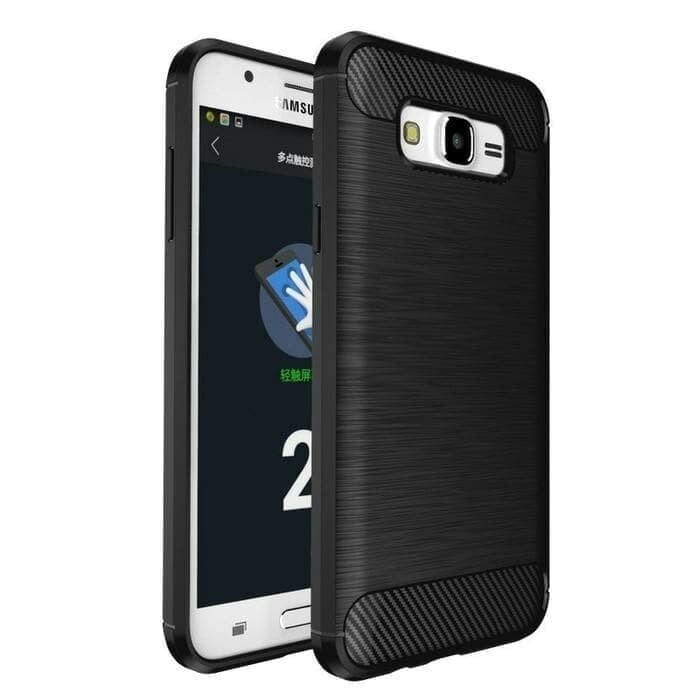 Soft Case Samsung J7 Core - Ipaky Case Carbon Fiber