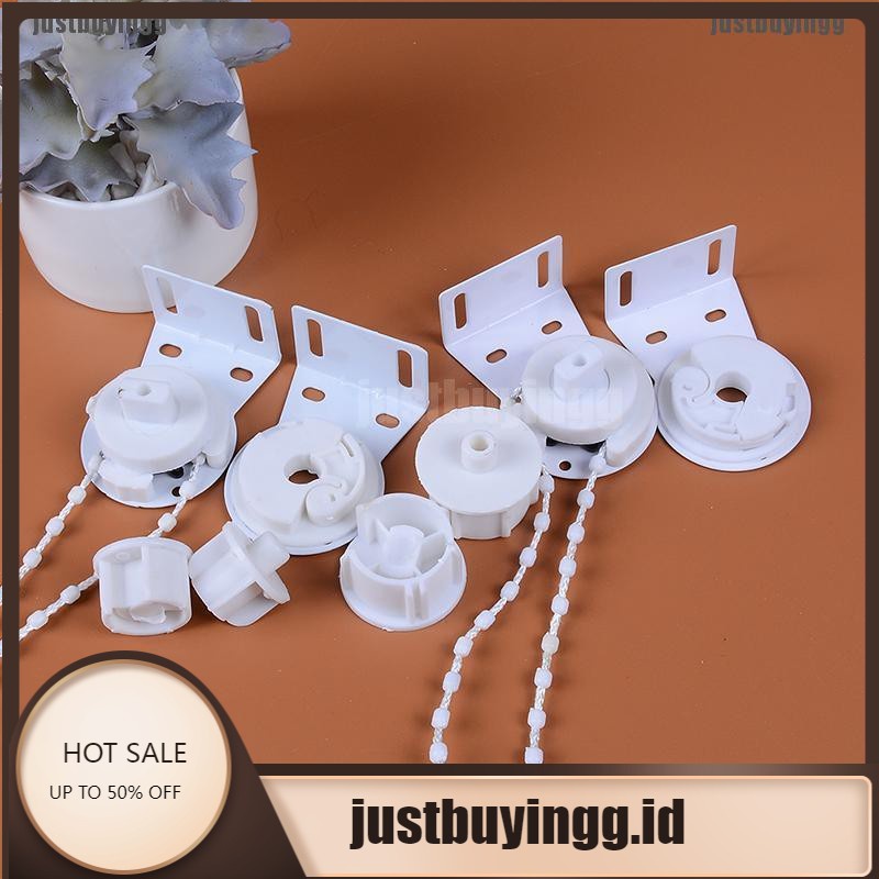 JB✪ Roller blind Bead Chain Cluth Bracket 28mm/38mm Bracket Set Plastic/Metal Chain