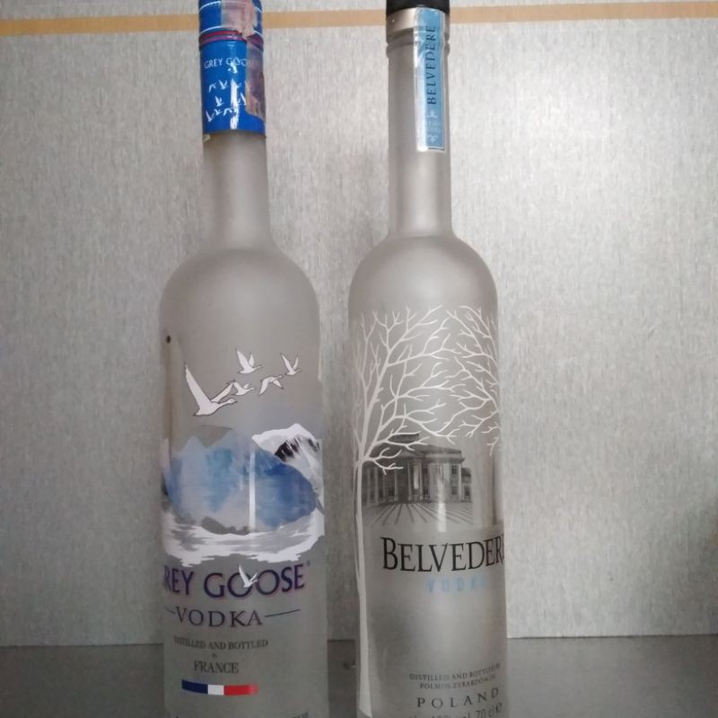 Paket Botol bekas miras import