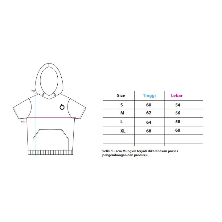 ORTUSEIGHT CAMILA HOODIE SHORT SLEEVE