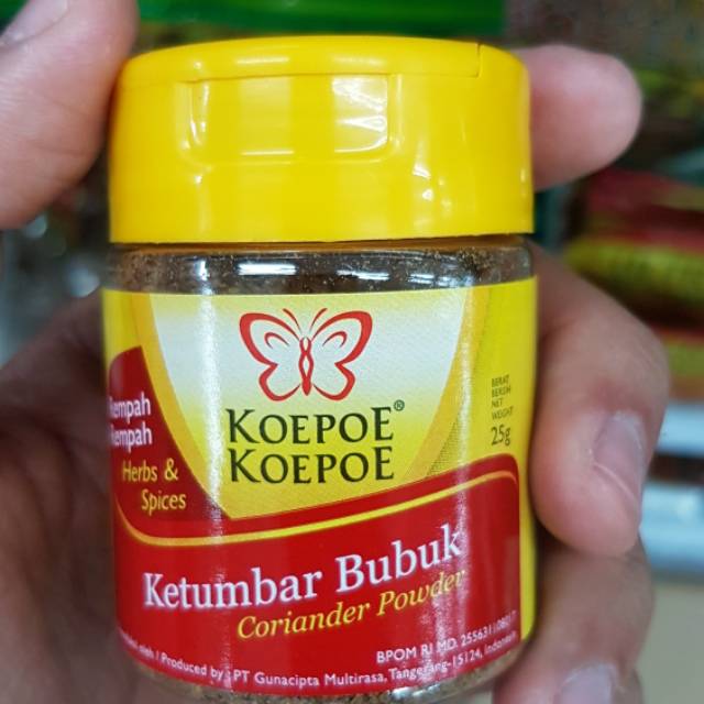 

Koepoe Koepoe Ketumbar Bubuk (Coriander Powder) 25gr