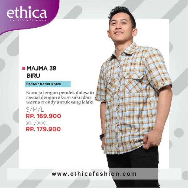 Koko ETHICA MAJMA 39 Biru || Ethica Seply