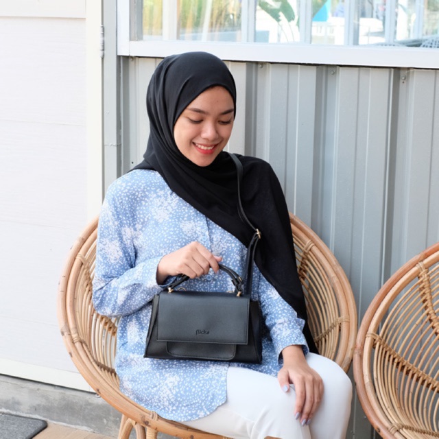 Sling bag Flicka Kode S 88 BLACK Shopee  Indonesia