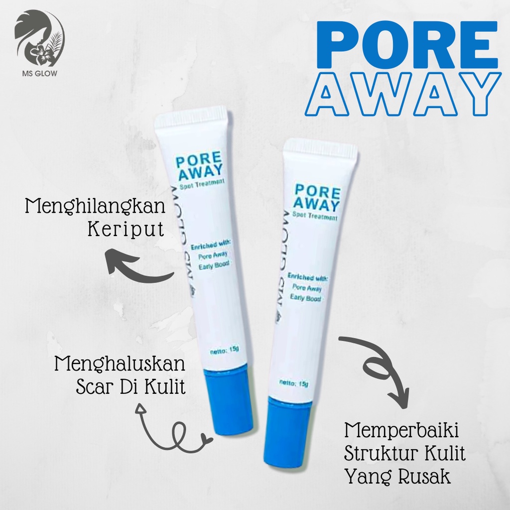 MS Glow Pore Away Spot Treatment GIRLSNEED77 Membantu Meregenerasikan Kulit