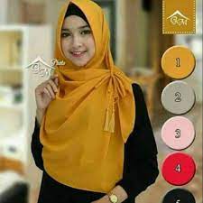 Pashmina Instan tasel -  Share:   Favorit (94) PHASMINA INSTAN KOLONG PET TALI TASEL/PASTAN KINCIR jilbab instan/1kg muat 8 pcs