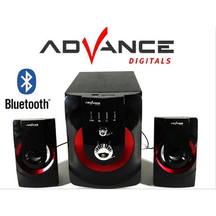 Speaker Aktif ADVANCE M250BT Bluetooth Xtra Power Sound BERGARANSI RESMI