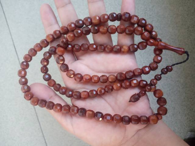 Tasbih 99 kaukah kokka asli bulat cristal