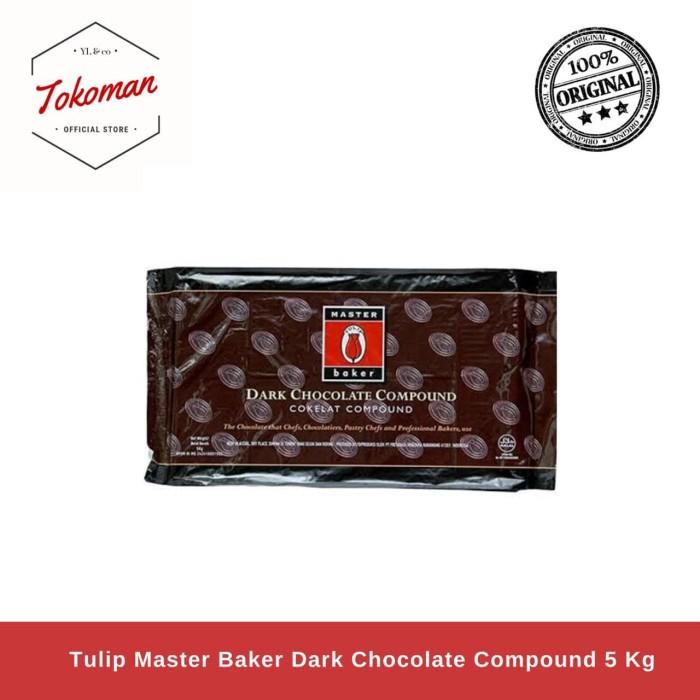 

Bahan | Tulip Master Baker Dark Chocolate Compound 5 Kg / Coklat Compound Dark