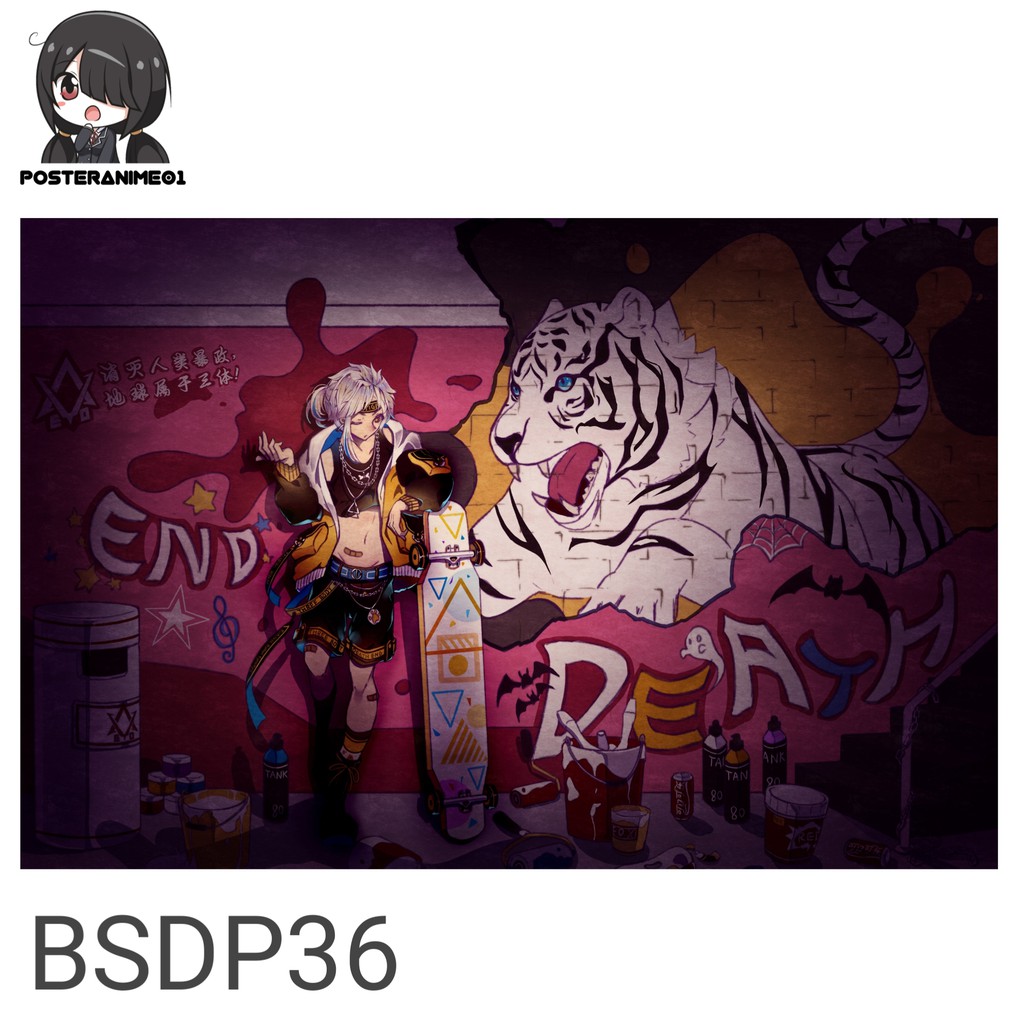 Poster Anime Bungou Stray Dogs #2 | Poster Anime Bungou Stray Dogs-BSDP36