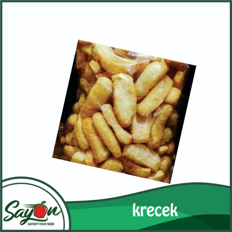 

Kerecek , Krecek , Kerupuk Kulit Mentah - Sayon Jogja