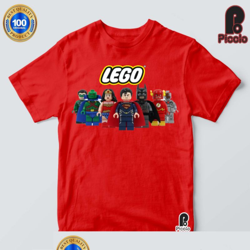 BAJU KAOS ANAK LEGO KARAKTER BAAHAN PREMIUM