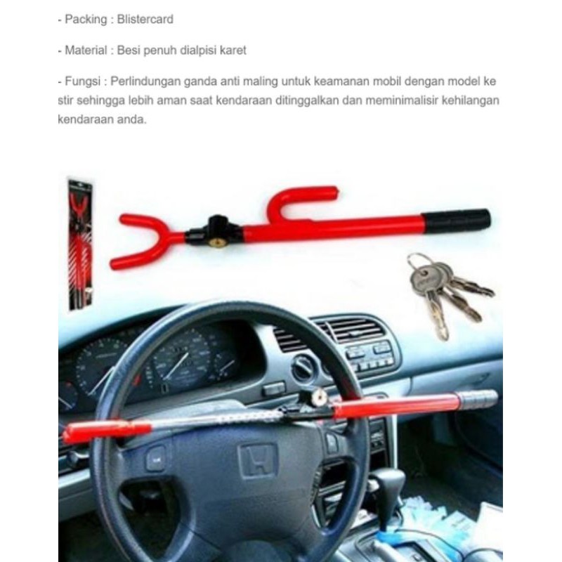 kunci stir mobil / for Honda Brio Satya