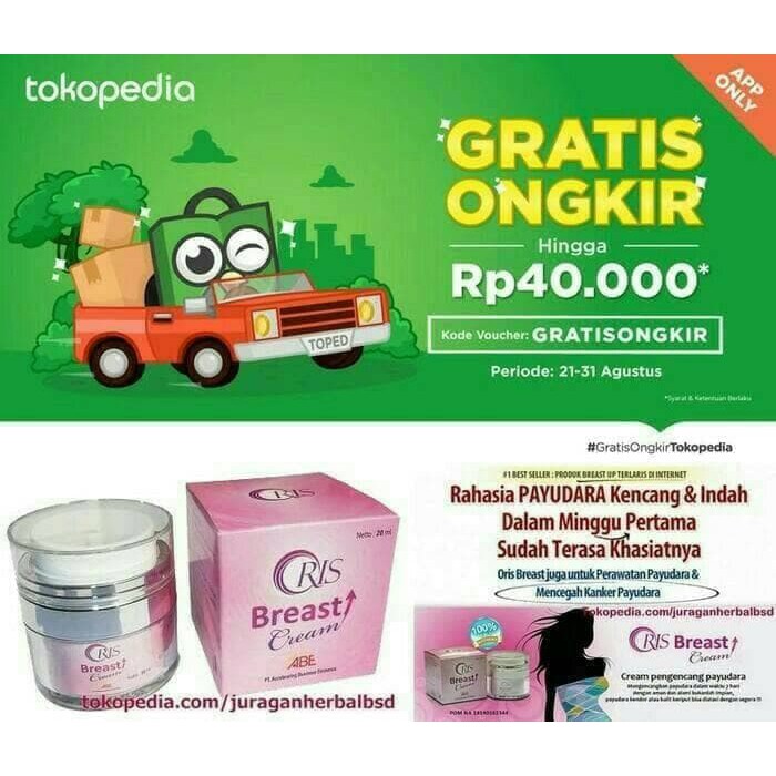 Oris Breast Cream 100% Original