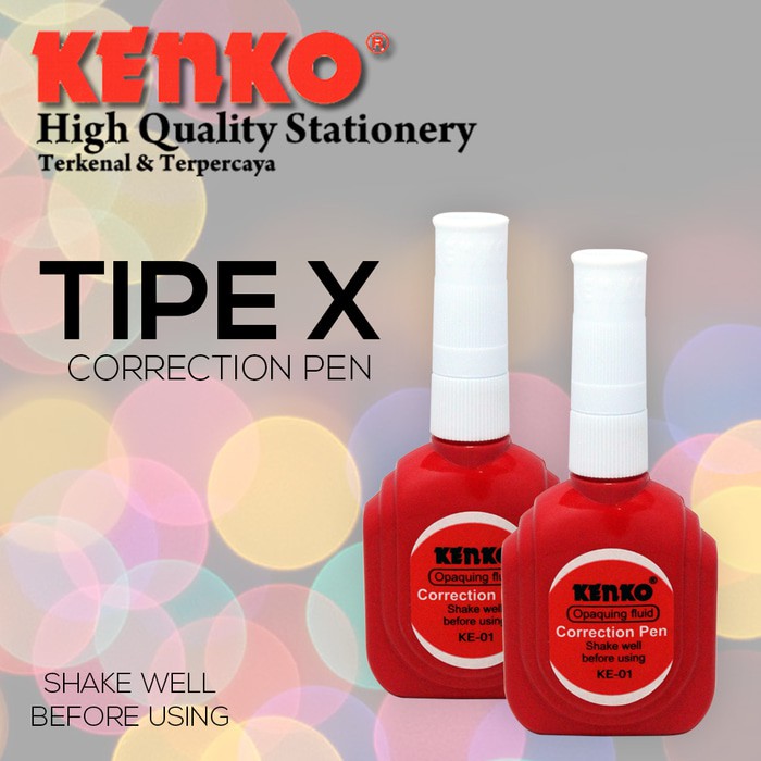 

Tipe-Ex Kenko Correction Pen - Penghapus Tip Ex (Off-19)