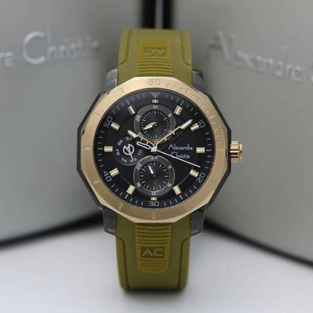 JAM TANGAN ALEXANDRE CHRISTIE COWOK/CEWEK AC 6552 ORIGINAL
