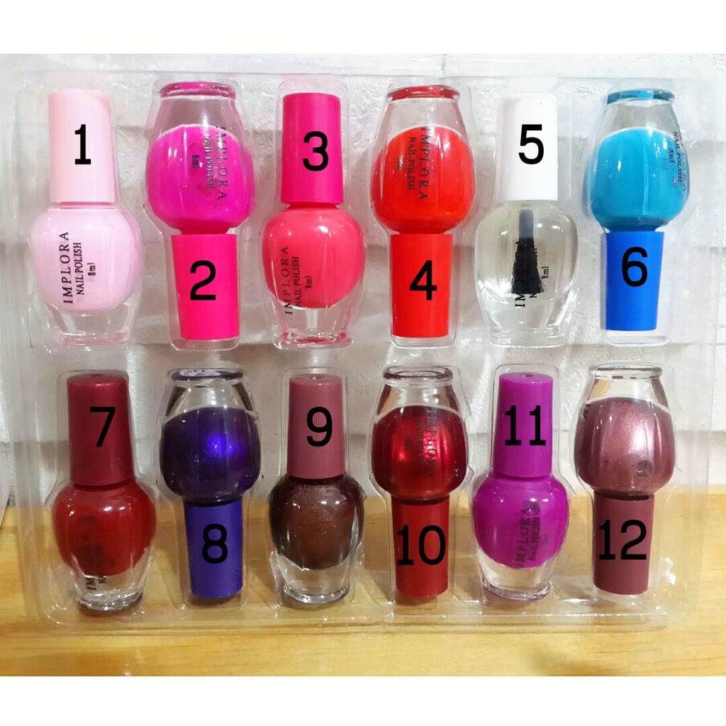  IMPLORA  NAIL POLISH KUTEK IMPLORA  Shopee Indonesia