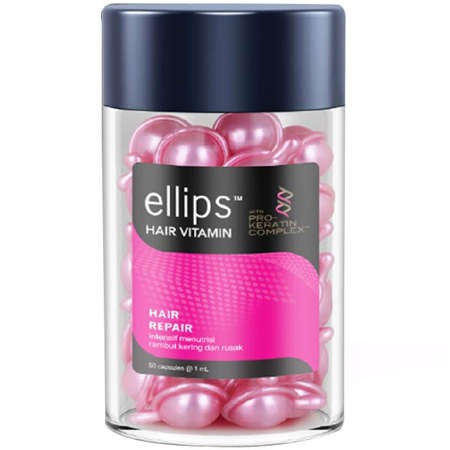 Ellips Vitamin Keratin Hair Repair Jar Hair Vitamin 50 Capsules/ 1 mL