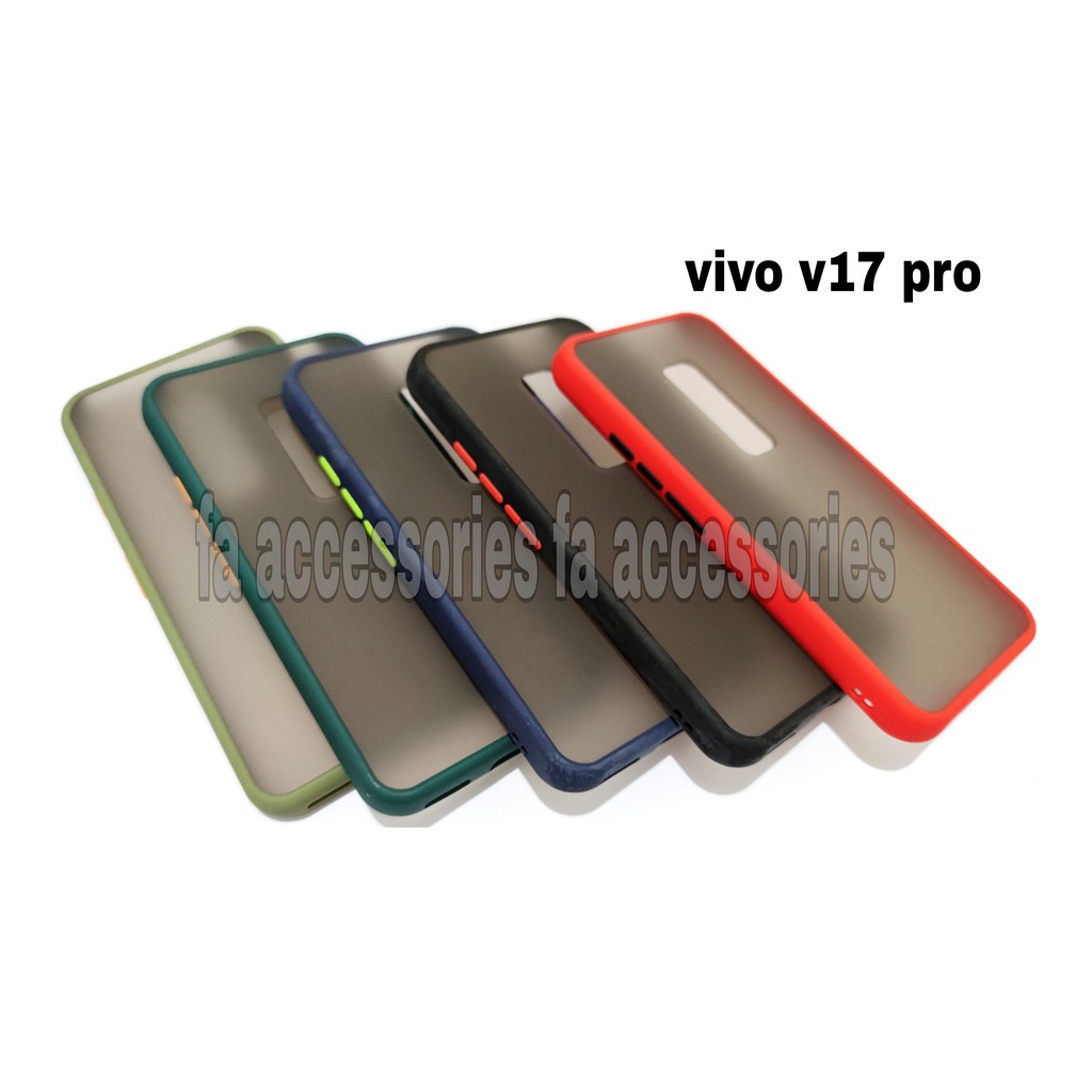 Phone soft Case vivo v15 v15pro v17 v17pro v20 v 20se s1 s1pro pro softcase casing shock proof se