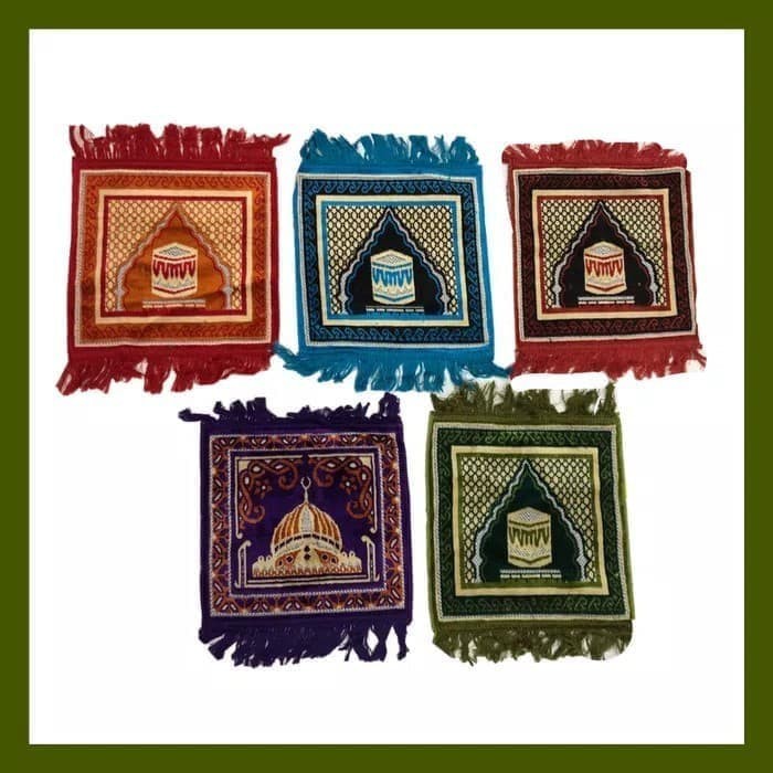 sajadah muka kotak plus tasbih dan box cantik bagi2 hajiumroh dan THR