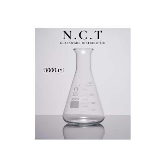 XUEBEI Labu Erlenmeyer Wide Neck 3000 ml