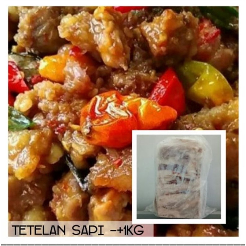 

Tetelan Sapi -/+1kg