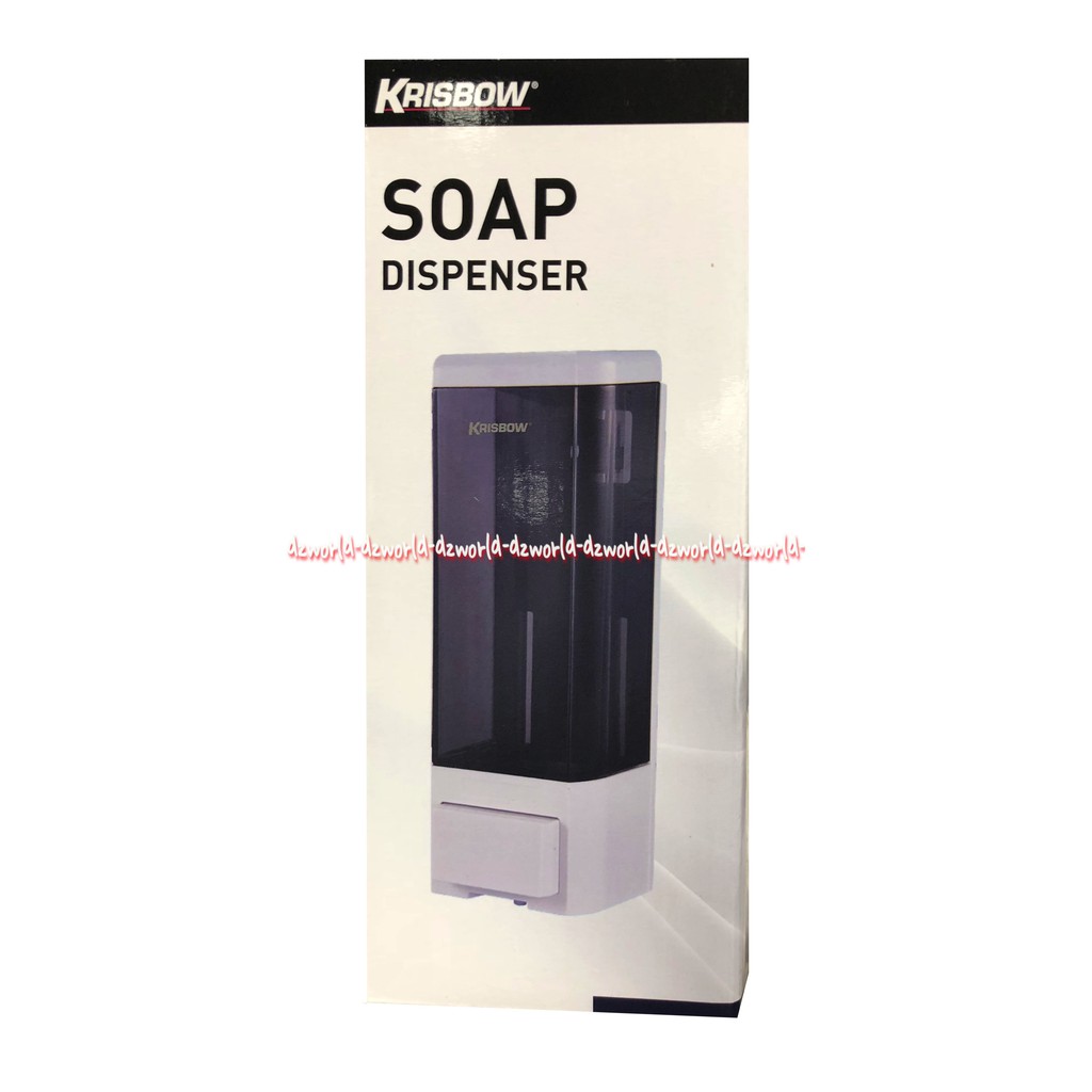 Krisbow Soap Dispenser 500ml Tempat Sabun Mandi Sabun Cuci Tangan Shampoo Cair Di Toilet Kamar Mandi Model Tekan Pencet Push Soaps Dispencer Kris Bow 500 ml