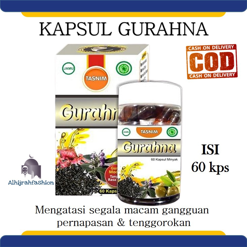 

Tasnim Herbal Kapsul Gurah Kapsul Gurahna Herbal Gurah Alami Tanpa Rasa Sakit - Alhijrahfashion