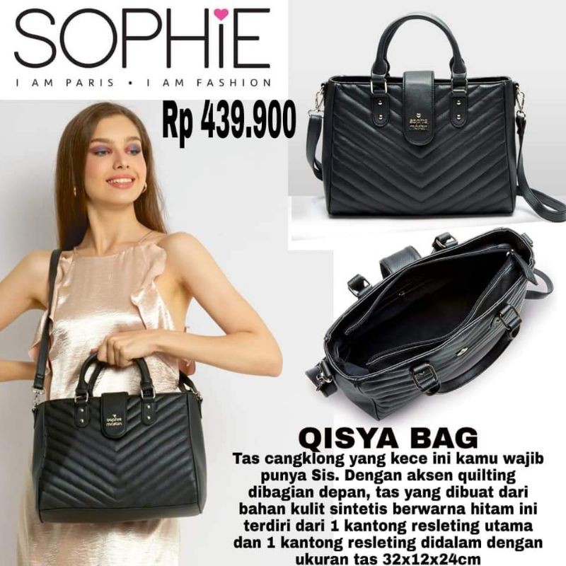 tas hitam Sophie Martin qisya