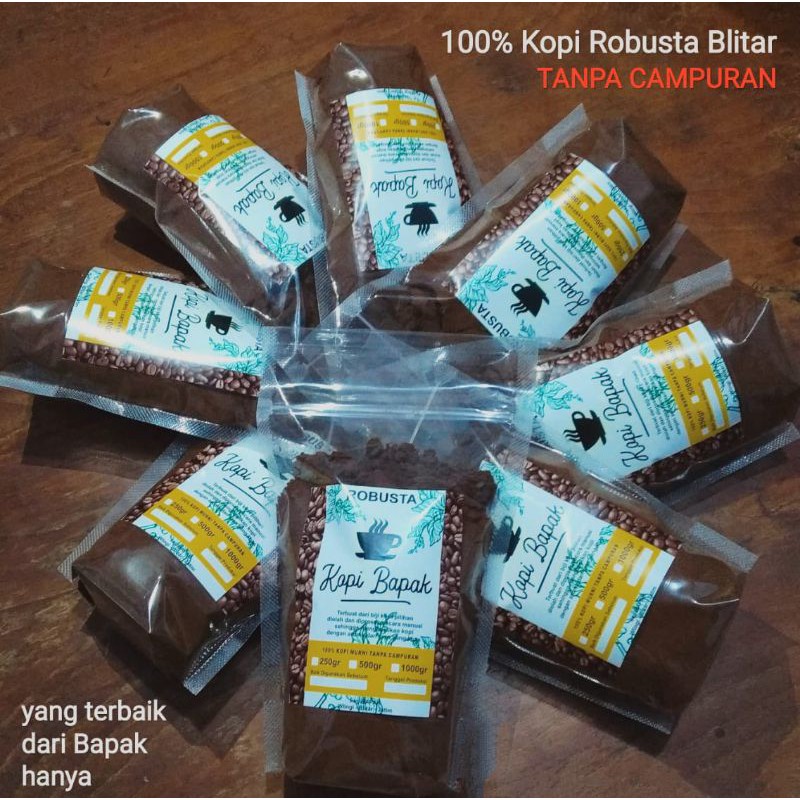 

Kopi Bapak Kopi Bubuk Murni Robusta