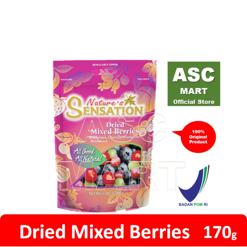 

Nature’s Sensation Dried Mixed Berries