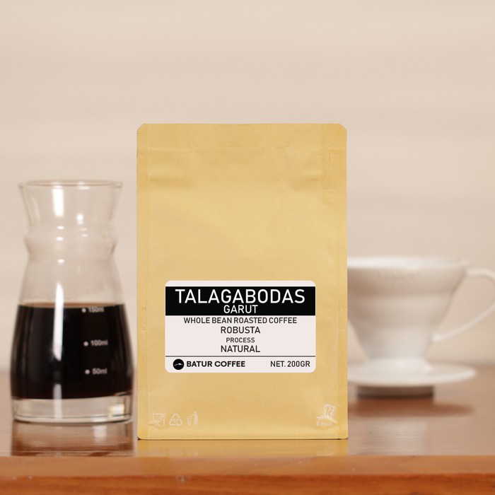 

KOPI ROBUSTA SANGRAI / ROASTED BEAN GARUT 200GR