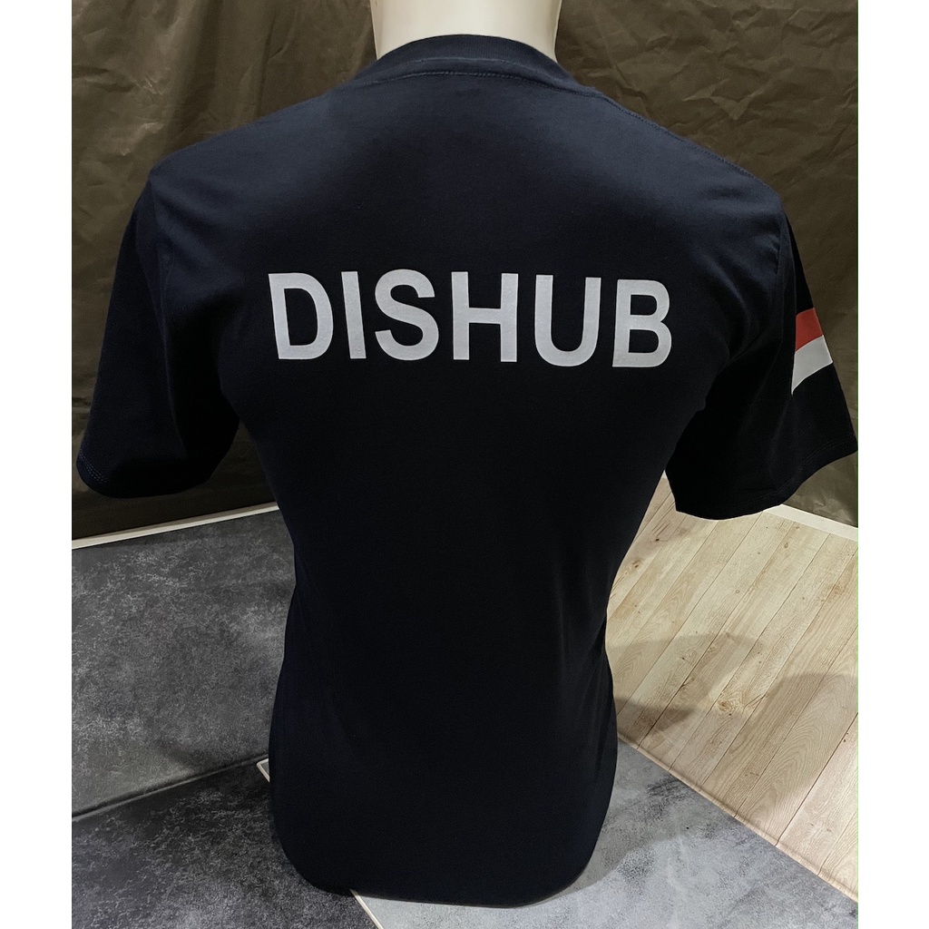 Kaos Katun Dishub - Kaos Dinas Perhubungan - Kaos Dishub Biru Dongker