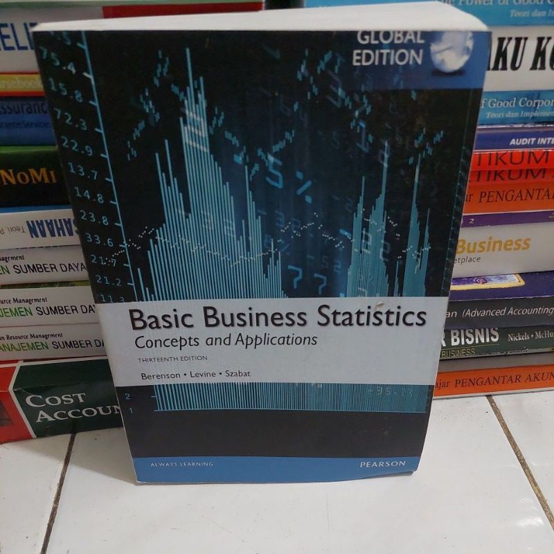 

basic business statistics conceps and applications thirteenth edition berenson levine