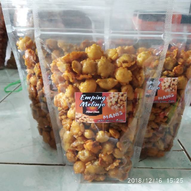 

PROMO EMPING MELINJO MANIS MATANG 250GR ASLI PRODUKSI LIMPUNG BATANG