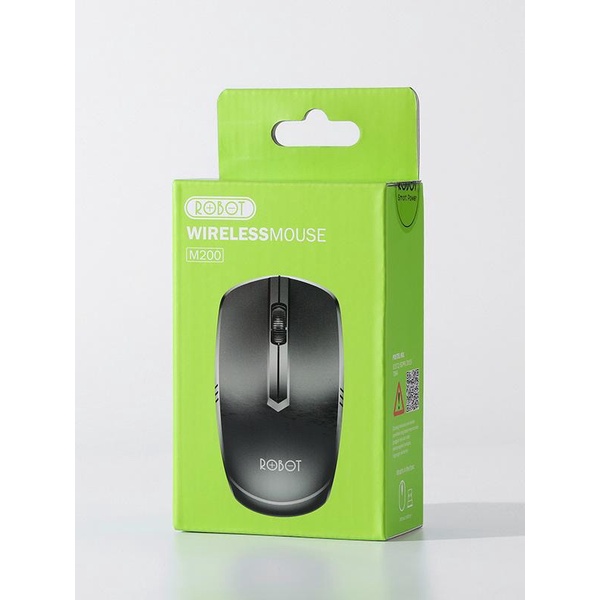 PROMO MOUSE ROBOT M200 / M205 WIRELESS 2.4G FOR PC LAPTOP KOMPUTER DESIGN ERGONOMIC