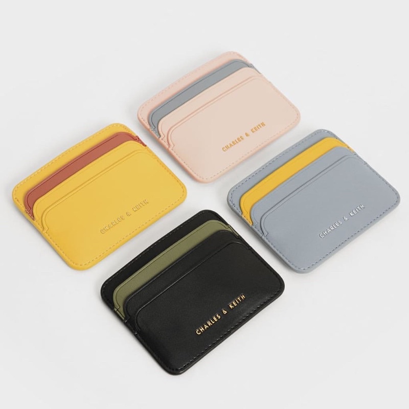 Two-Tone Multi-Slot Card Holder