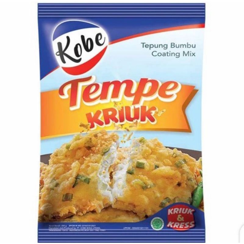 

1 bks tepung bumbu tempe kriuk Kobe