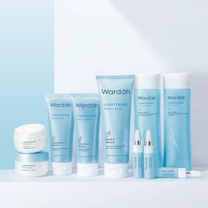Wardah Lightening Series  - Day Night Cream / Toner / Cleanser / Facial Foam / Serum / Micellar Water / Face Mist