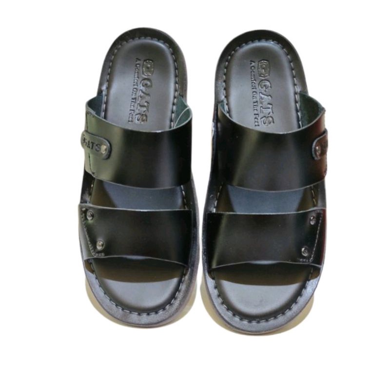 Sandal Kulit Pria Gats GH-002 Leather Original