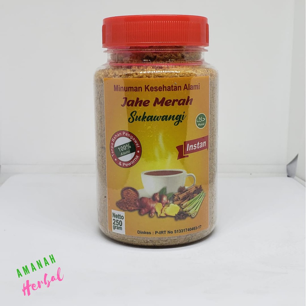 

Jahe Merah Bubuk Sukawangi Original 250 Gram