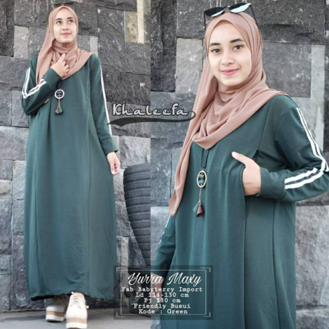 Yurra Maxy, maxi dress, dress muslim, gamis, gamis muslim, gamis Jumbo, gamis busui,dress busui,ootd