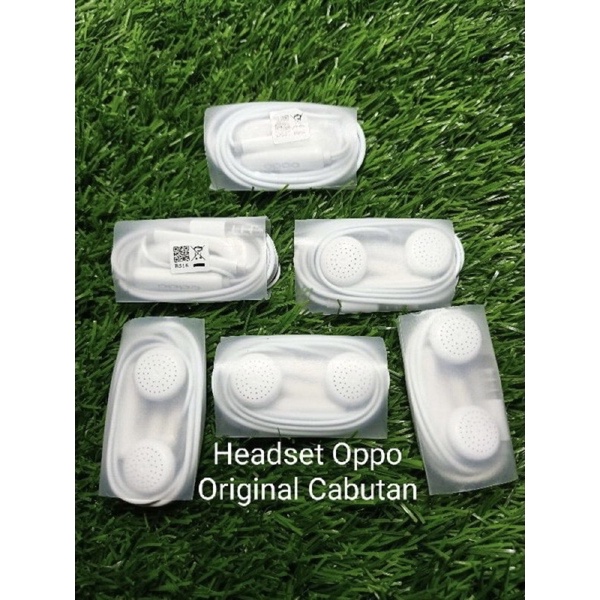 Hf hansfree headseat Oppo R9s Cabutan Original NP