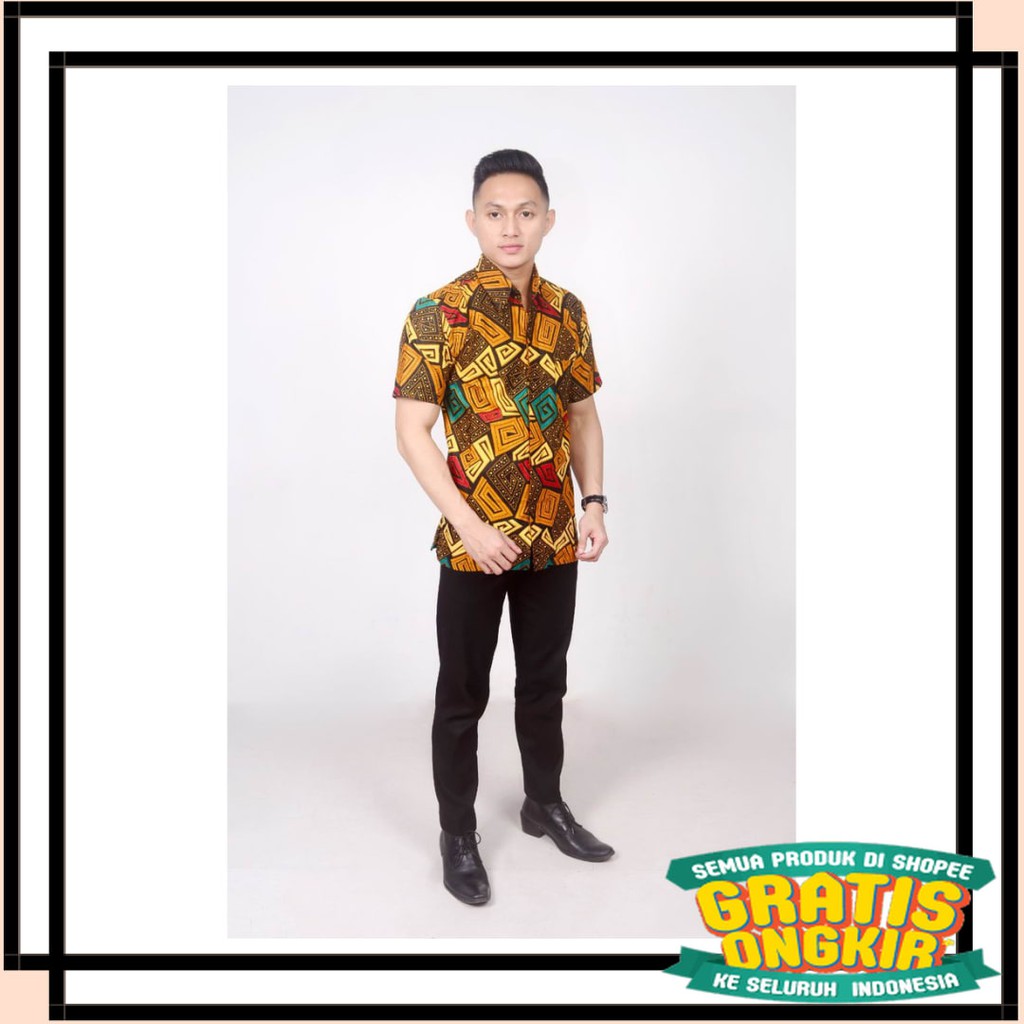 BATIK SEMARANG MURAH - TERBARU TERKINI / Kemeja batik pria