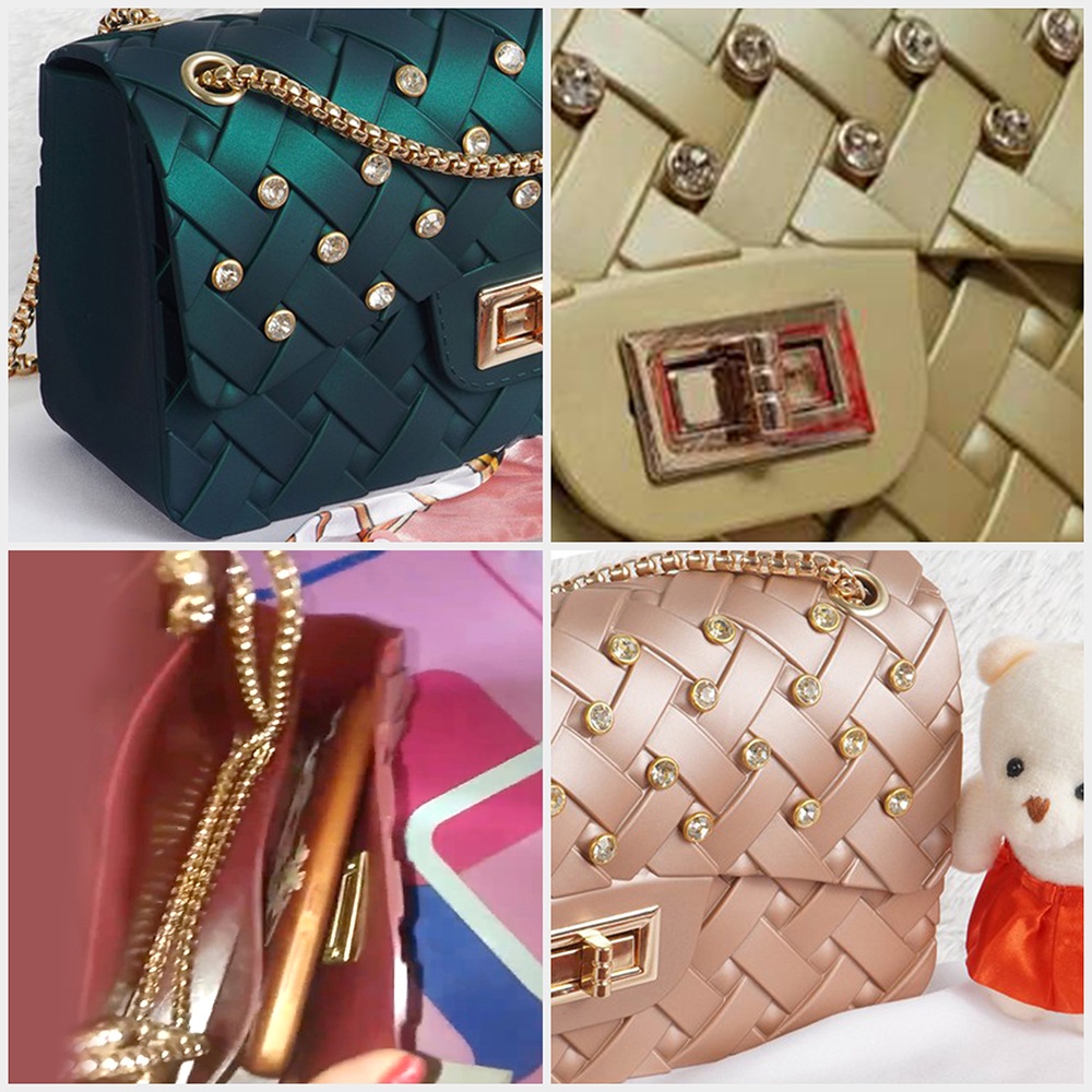 Tas Selempang Wanita Tas Pesta Wanita Poppy Maxi ET17