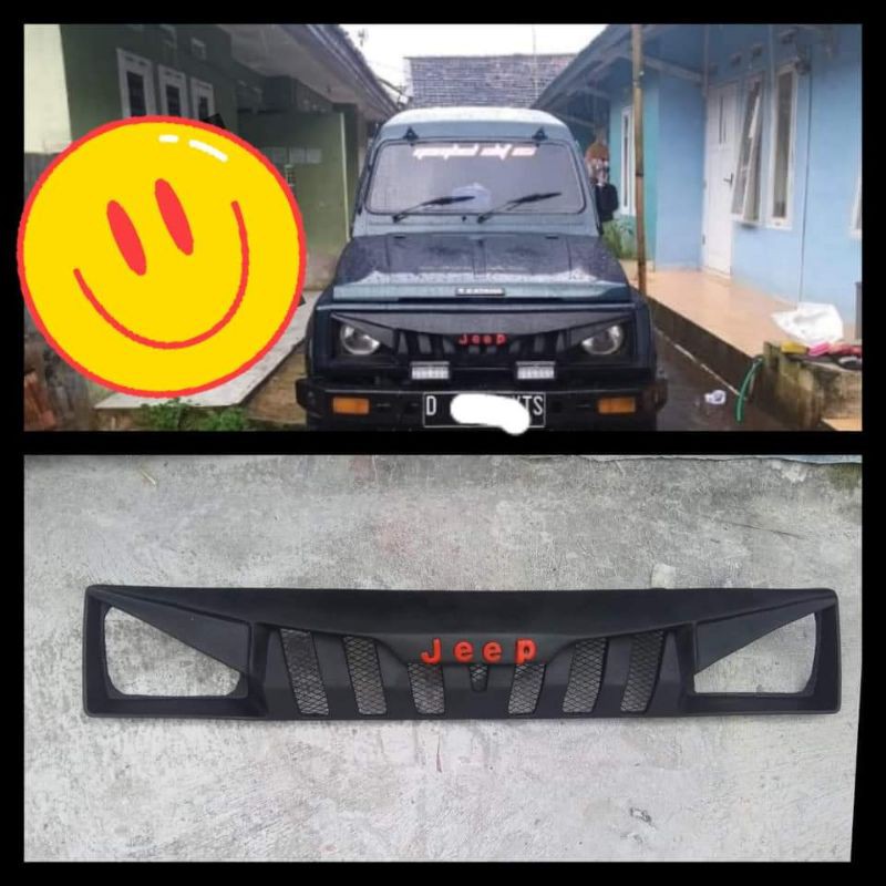 GRILL JIMNY KATANA LAMPU KOTAK